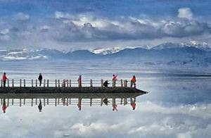青藏线上的绝佳景色茶卡盐湖