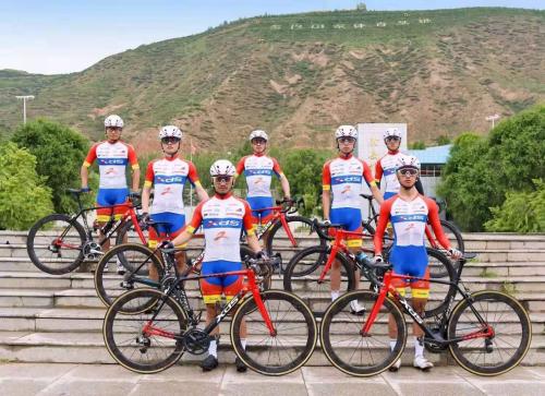 喜德盛祝2021第二十届环青海湖国际公里自行车赛圆满成功