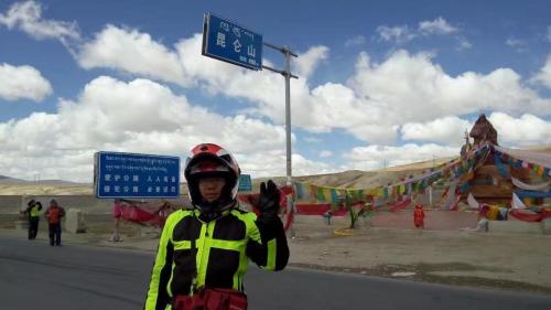 小踏板翻越海拔4878米昆仑山口~摩旅西藏青海第26天