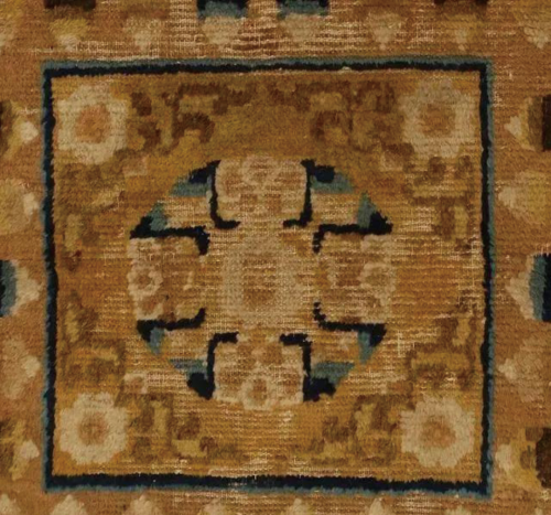 青海加牙藏族织毯