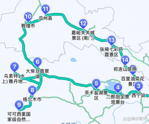 武汉-西北大环线旅游攻略（准备篇及青海湖篇）